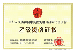 中央投資項目招標代理機構(gòu)